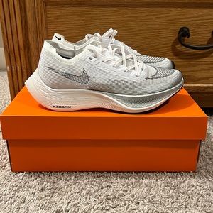 Nike Zoomx Vaporfly Next% 2 White/Black-Metallic Silver